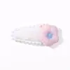 Acessórios de Cabelo Infantis Mais Vendidos na Amazon Presilhas de Cabelo Girassol Cores Doces Versátil para o Dia a Dia Presilhas BB de Tecido Gota d'Água 4139