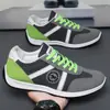 Dropshipping transfronterizo de zapatos de otoño para hombre: zapatos casuales de moda y versátiles con combinación de tela y piel, ligeros y transpirables, zapatos Forrest Gump