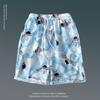 Pantalones cortos hawaianos casuales de verano para hombre, pantalones de flores, pantalones de playa para pareja, pantalones deportivos holgados de moda
