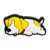 Decoración Lindo Perro Shiba Inu Charms para Zapatos Dibujo Animado Mascota Linda Hebillas para Zuecos Accesorios para Zapatos DIY Accesorios para Zapatos de Goma Suave PVC