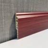 Rodapié de PVC con Clavo Oculto Tira Antipolvo Base de Fibra de Bambú Borde Invisible Estilo Moderno Piso con Borde a Presión