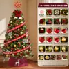 Árbol de Navidad Grande para Sala de Estar del Hogar Navidad 2026 Estilo Nuevo Luminoso Decoración Estilo Ins Adornos Colgantes DIY Paquete