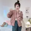 Elegante y estilosa chaqueta de béisbol para primavera y otoño, nueva prenda exterior a la moda y estilizada, rejuvenecedora, versátil top de manga larga, moderno