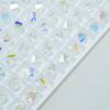 Cuentas Swarovski 5328 Forma de Diamante 4mm Sueltas Agujero Completo para Manualidades de Cuentas Accesorios de Cristal Genuino