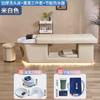 Cama de Tratamento Capilar Cuidadosamente Selecionada com Aquecedor de Água, Vapor e Circulação de Água, Cama de Lavar Cabelo para Salões de Beleza, Salões de Cabeleireiro, Cama Full-Recline Estilo Tailandês para Barbearias