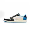 Zapatos Putian AJ Rayo Swoosh Invertido Mocha Marrón Oscuro Negro Guerrero Jordan transfronterizos de caña baja para hombre y mujer zapatos deportivos de pareja para el campus
