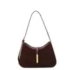 Bolso de Hombro para Mujer Estilo Retro Moderno de Nicho Europeo y Americano 2025 Otoño Nuevo Estilo Simple Elegante Versátil