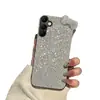 Adecuado para Fundas de Teléfono Móvil Samsung S25Edge Funda de Teléfono Móvil S25Fe Diamante Flash A26 Funda Suave a Cuadros Todo Incluido S26Ultra