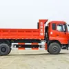 Camión volquete Dongfeng, Modelo de un eje de 15 toneladas, Montado al frente, de una sola punta, 4.2m, Camión volquete Foton con caja de carga