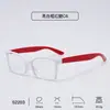 Gafas de Lectura para Mujer Modelo Nuevo Transfronterizo para PC, Modernas Gafas de Lectura de Media Montura con Filtro de Luz Azul y Bisagras de Resorte, Estilo Retro Cuadrado Ojo de Gato