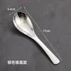 Colher estilo coreano de aço inoxidável 304, colher para crianças de jardim de infância, colher de sopa, colher para refeições em restaurante, colher dourada, colher Earl, uso doméstico