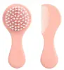 Novo Produto para Bebês Meninas, Conjunto Especial de Cabelo para Bebês Meninos, Pente de Cristal para Bebê de Outubro Que Não Machuca o Cabelo, Remove Caspa, Escova de Cabelo Macia