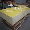 Placa Aislante Forma Especial Procesamiento de Grabado 3240 Tablero Epóxico Fabricante Material Amarillo Caja de Distribución de Batería de Litio Férula de Molde Duro