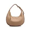 Corea del Sur Nicho Bolso Media Luna Mujer 2024 Nuevo Todo Combinable Hombro Cruzado Silla de Montar Moda Casual Bolso Media Luna