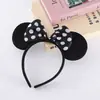 Diadema de Cabeza de Mickey Popular de Venta Caliente Transfronteriza Dibujo Animado Lindo Moño Diadema de Minnie Fiesta de Vacaciones para Niños Diadema Sencilla para Niñas