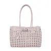 Bolsa Feminina de Ombro Único Estilo Novo Japão Coreia Verão Floresta Fofa Nicho Bolsa de Mão Design Vazado Bolsa de Axila Bolsa Saco Feminina