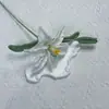 Capullos de Flor de Lirio Tejidos a Mano, Flores de Hilo Transfronterizas, Productos Terminados de Flores Tejidas, Ramos, Adornos Decorativos, Regalos Florales al por Mayor