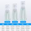 Botella Atomizadora Pequeña Pet 50ml 60ml 100ml Niebla Fina Portátil Hidratante Botella Atomizadora Pequeña Botella para Reenvasar Loción de Viaje