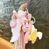 Colgante llavero de cuero de poni transfronterizo, simple y versátil, llavero de bloques de color, colgante decorativo para bolso, venta al por mayor de comercio exterior