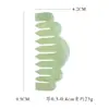 Fábrica de Jade Hongxing Nuevo Peine de Masaje de Jade Xiuyu Transfronterizo Peine Raspador Masajeador de Dientes Grandes Cuidado de la Salud Peine de Jade