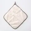 Toalha de mão de coral fleece pendurável toalha de limpeza de cozinha pano de prato absorvente pano de limpeza