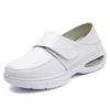 Sapatos de Verão para Enfermeiras Femininas em Estoque, com Amortecimento a Ar, Sola Macia, Respiráveis, Antiderrapantes, Confortáveis, Sapatos de Trabalho Pretos, Atacado, Dropshipping