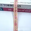 Nova Fita Jacquard Bordada com Flores Fofas 2CM de Largura Estilo Pastoral Renda Fresca Acessórios de Decoração para Vestuário