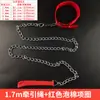 Correa para Perro Cadena de Hierro Perro Teddy Golden Retriever Cuerda para Pasear Perro Collar para Perro Pequeño Mediano Grande Correa para Perro