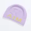 Gorro de Lana Mixta para Adultos, Estilo Igual para Pareja Aim Entity, con Protección para las Orejas, Casual Neutro con Bordes Ligeramente Enrollados