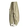 JYF-2555 pantalones casuales de seda helada talla grande más fertilizante para aumentar 300 kg usables control de precios 69.9