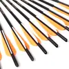 Accmoc17/20/22 polegadas Flecha de Balestra Mista de Carbono Tiro com Arco Diâmetro 8.8mm Comprimento Total 53cm Penas de Borracha de 4 polegadas