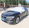 Cubierta de Nieve para Coche, Media Cubierta, Cubierta para Coche con Protección Solar e Impermeable, Parasol, Cubierta para Nieve, Protección contra Heladas, Cubierta Completa para Ventanas de Coche, Lona para Coche