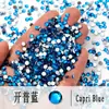 Venda Quente Transfronteiriça 1440 Peças Por Pacote Vidro Fundo Plano Leque para Nail Art em Formato de Leque DIY Nude Ab Redondo Acessórios Atacado