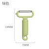 Cuchillo pelador multifuncional personalizado para uso doméstico, pelador de acero inoxidable, raspador de frutas y verduras, pelador de frutas de plástico, venta al por mayor