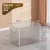 Caja de almacenamiento transparente para uso doméstico, caja de almacenamiento de juguetes y snacks, organizador de plástico para ropa de armario, cesta de almacenamiento, caja de almacenamiento
