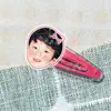 Zhang Wan Yi Artículos de Celebridad Acrílico Pinza para el Cabello Pasador Accesorio para el Cabello Artículo de Apoyo para Conciertos con Fotos