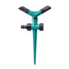 Aspersor rotativo automático gramado jardim horta aspersor aspersor de pino em tandem aspersor de piso de jardim