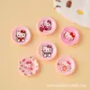 Plato Lindo Miau Miau Juguete de Comida Dibujos Animados Hecho a Mano DIY Pegamento de Crema Resina Pequeños Accesorios Decoración para Zapatos de Madera Hebilla Materiales