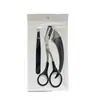 Cepillo para cejas, pinza para cejas, recortador de cejas, tijeras para vello nasal, cuchilla para depilar cejas, peine para cejas, tijeras, juego de cremallera, cepillo para cejas, tijeras para recortar cejas, pinza para cejas en stock