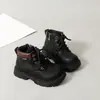 Botas tipo Martin para Niñas Pequeñas y Niños Pequeños, Nuevo Estilo Primavera y Otoño 2026, Diseño Estilo Británico, Botas de Moda Tendencia para Niñas