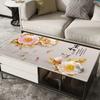 Nuevo Mantel 3D Impermeable y a Prueba de Aceite Lavado Libre PVC Engrosado Resistente a la Suciedad y Duradero Estilo Chino Mantel para Mesa de Comedor Mantel para Mesa de Centro Anti-escaldaduras