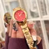 Reloj de Mujer Estilo Hada de Moda Nuevo Rojo Rosa Azul Hielo Triturado Reina Saturno Esfera Pequeña Cuarzo Daisika