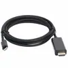 Adaptador de video USB 3.1 Tipo-c a HDMI hembra de 1.8 m Adaptador USB 3.1 a HDMI