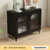 Aparador de ardósia, armário de armazenamento simples e moderno, gabinete para chá e vinho na sala de estar, gabinete de entrada vintage, armário preto no estilo Zen
