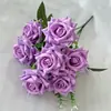 Design de Arranjo de Flores para Arco de Hotel de Casamento, Buquê de Flores, Materiais Florais para Vitrine de Shopping de Hotel, Buquê de Flores Artificiais Feito à Mão
