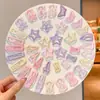 Pinza para el pelo de niños pinza linda para flequillo pinza para la frente pinza lateral para el pelo de mujer pinza pequeña accesorios para el pelo pinza bb cinco estrellas hueso nuevo