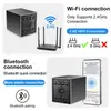 Cámara Inalámbrica W09 1080p HD Cámara Deportiva Visión Nocturna Infrarroja Control Remoto Cámara WiFi de Seguridad para el Hogar