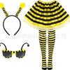 Alas de Abeja de Pascua, Tocado de Abejita, Disfraz de Fiesta de Abejas, Ropa de Abeja, Accesorios para el Cabello, Set de Gafas