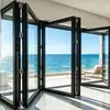 Porta Dobrável de Vidro Panorâmico de Alta Resistência Personalizada