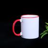 Net Celebrity Transferência de calor Ceramic Cup Atividade criativa Presente Caneca Stall Edge Color Coating Cup Caneca de chá